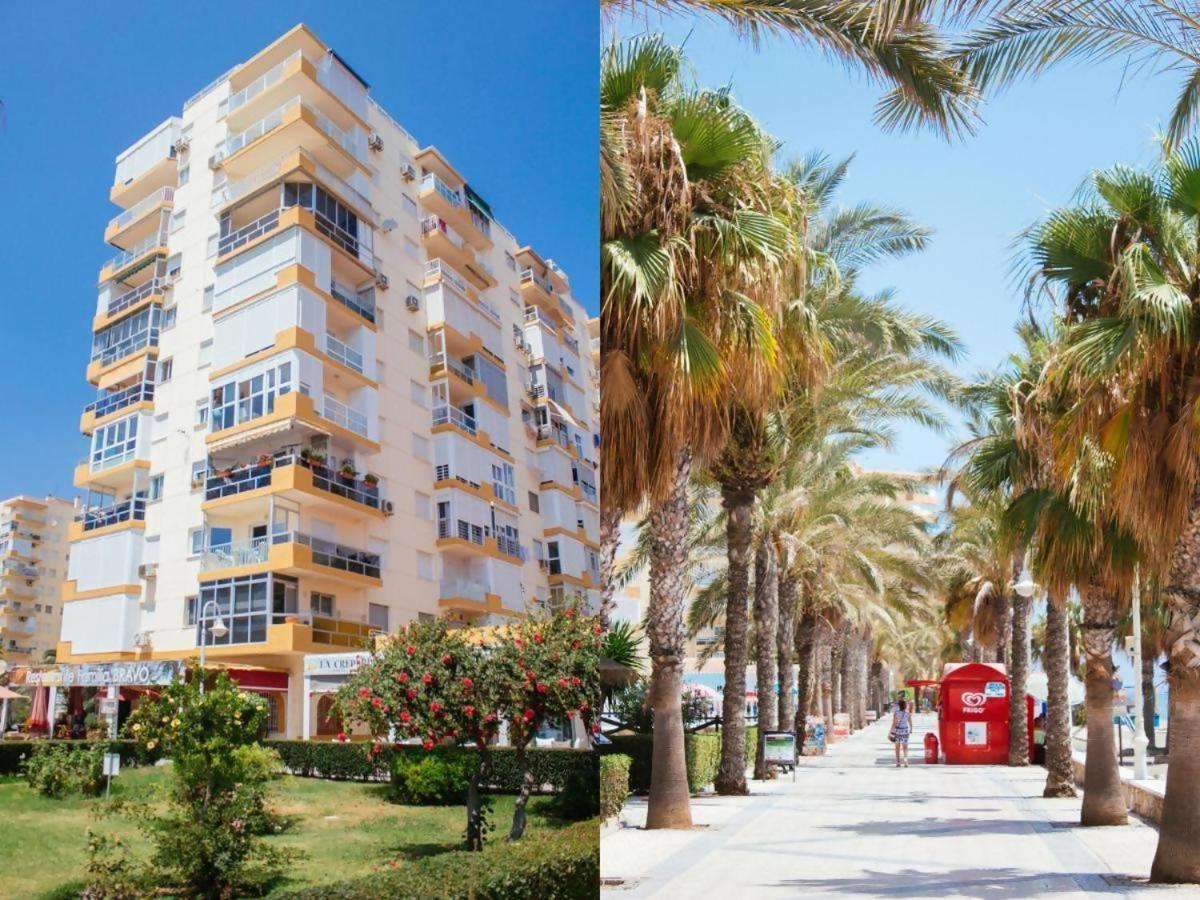 Апартаменти Loft En Residencial 1ª Linea Con Piscina Альґарробо-Коста Екстер'єр фото