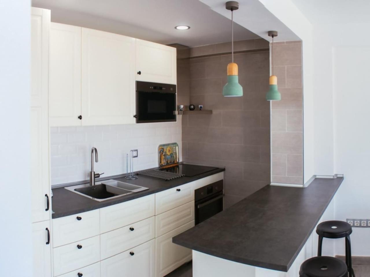 Апартаменти Loft En Residencial 1ª Linea Con Piscina Альґарробо-Коста Екстер'єр фото