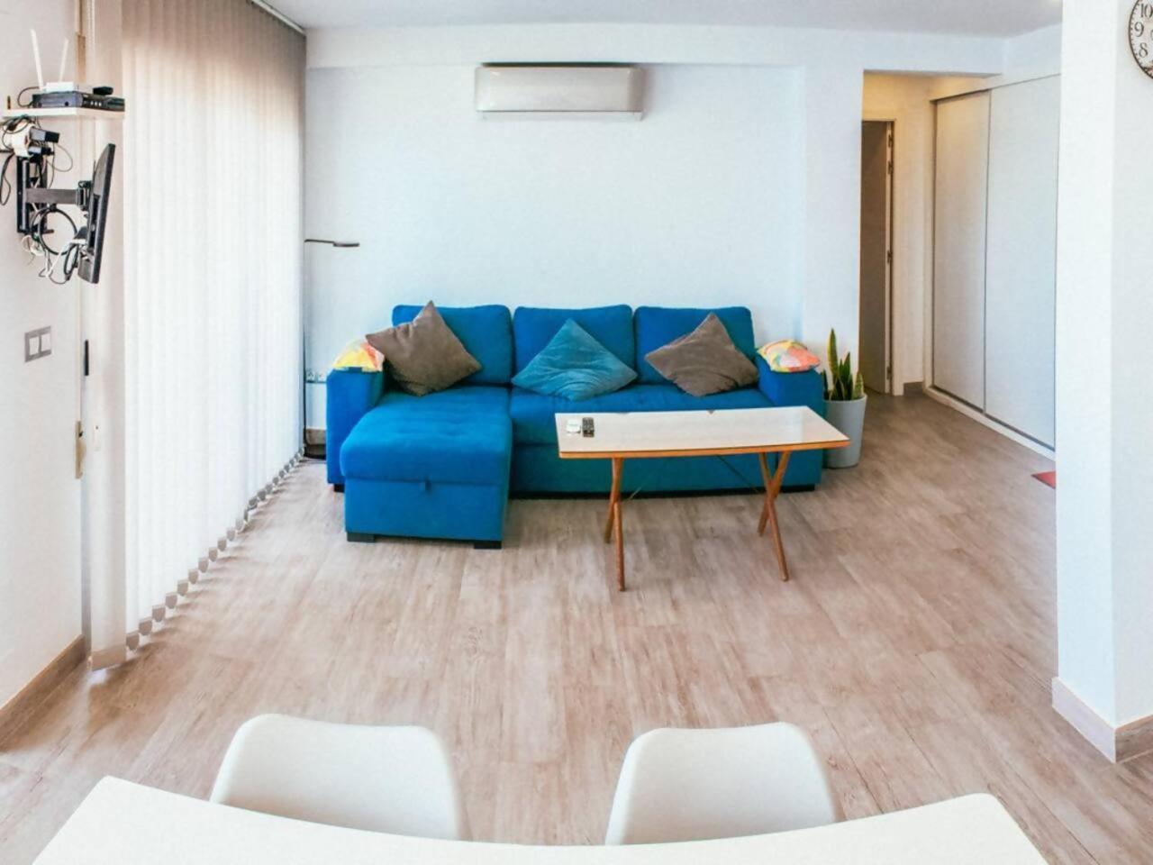 Апартаменти Loft En Residencial 1ª Linea Con Piscina Альґарробо-Коста Екстер'єр фото